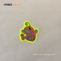 Reflective Adhesive Pvc Frog Shape Stickers For Children